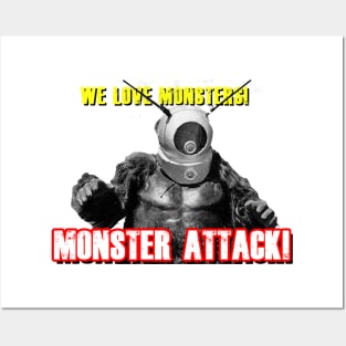 Robot Monster Posters and Art